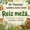 Attēls rakstam: Izstāde "Reiz mežā"; darbu autori - Preiļu "Pasaciņas" bērni