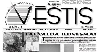 Attēls rakstam: Rēzeknes Vēstis: Par jauno GORA vadītāju, iedvesmas kalendāru...