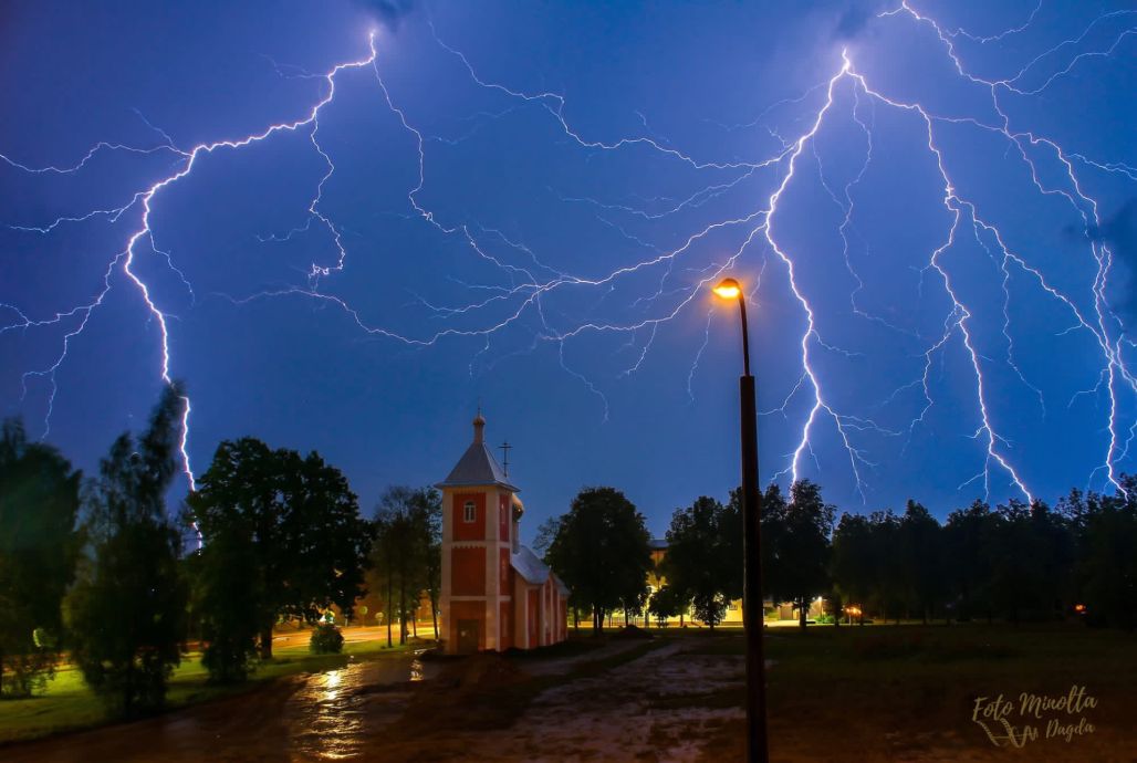 Pjotra Murāna negaisa fotostāsti Dagdā