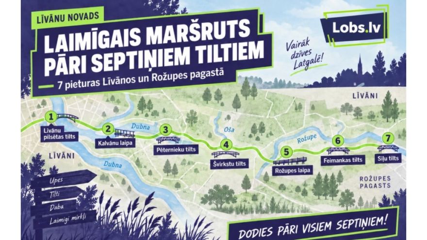 Attēls rakstam: Lobs.lv ceļo Latgalē: Pāri septiņiem tiltiem