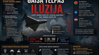 Attēls rakstam: Gaisa telpas ilūzija: kāpēc dronu karš pie Latvijas robežām nav jāmēra emocijās