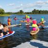 Attēls rakstam: Dagdas ezarā notika pirmais SUP festivāls