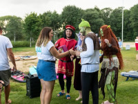 Dagdas ezarā notika pirmais SUP festivāls