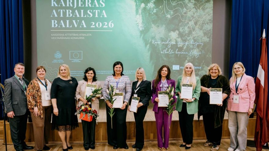 Attēls rakstam: Daugavpiliešu darbs novērtēts ar karjeras atbalsta balvām