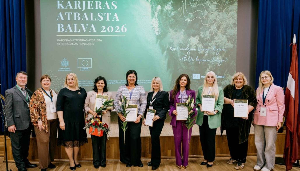 Daugavpiliešu darbs novērtēts ar karjeras atbalsta balvām