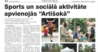 Attēls rakstam: Latgales Laiks: Sports un sociālā aktivitāte apvienojās "Artišokā"