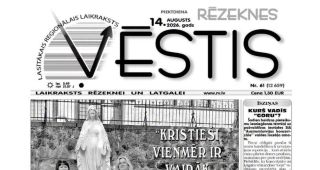 Attēls rakstam: Rēzeknes Vēstis: Par kristiešu optimismu, sinagogas gida vakanci...