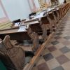 Attēls rakstam: Pasienes katoļu dievnama soliem piešķir kultūrvērtību