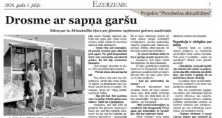 Attēls rakstam: Ezerzeme: Drosme ar sapņa garšu
