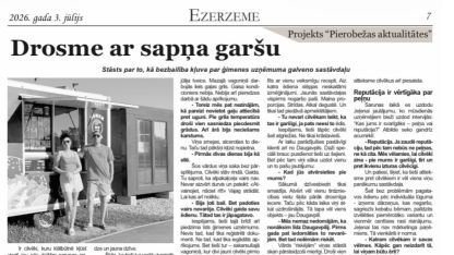 Attēls rakstam: Ezerzeme: Drosme ar sapņa garšu