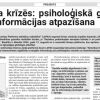 Attēls rakstam: Vietējā Latgales Avīze. Noturība krīzēs: psiholoģiskā gatavība un dezinformācijas atpazīšana