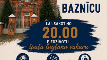 Attēls rakstam: Ielūdzam jūs uz Vārkavas baznīcu