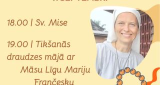 Attēls rakstam: Tikšanās ar māsu Līgu Mariju Frančesku
