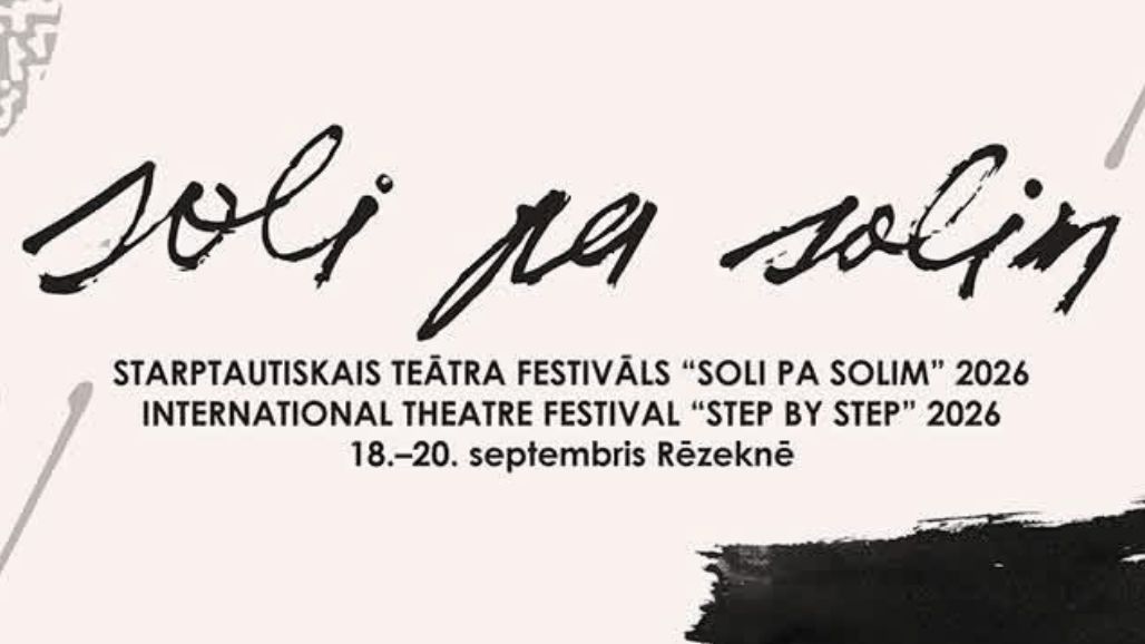 Rēzeknē notiks teātra festivāls "Soli pa solim"