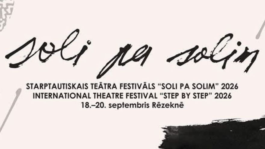 Attēls rakstam: Rēzeknē notiks teātra festivāls "Soli pa solim"