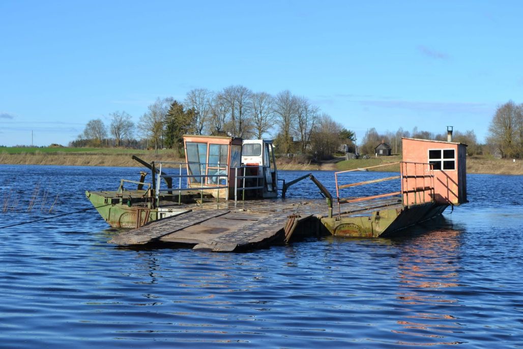 Pārceltuve Dignāja-Līvāni strādā arī šajā sezonā