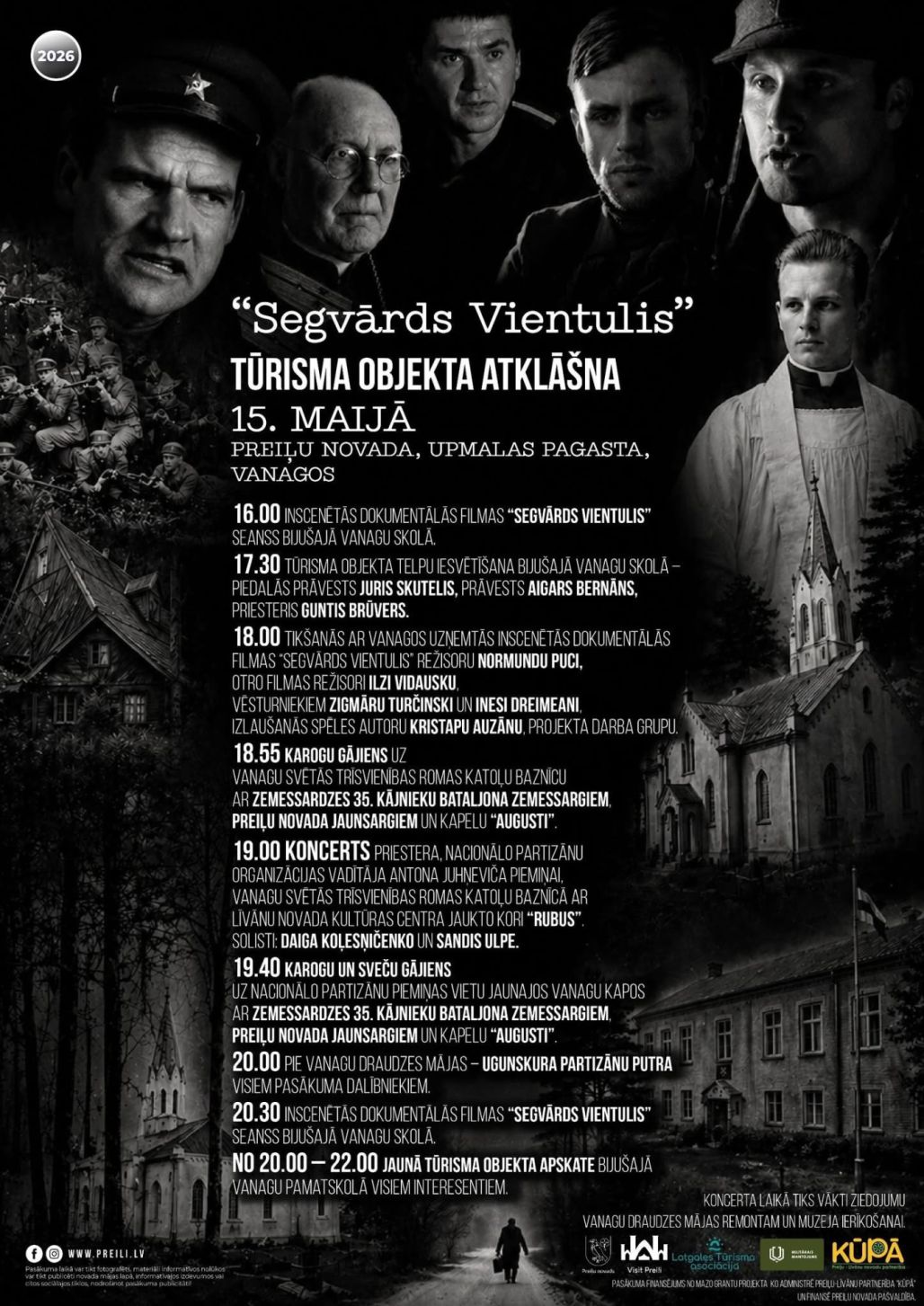 Vanagu vecajā skolā izveidota izlaušanās spēle; tā stāsta par nacionālajiem partizāniem