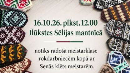 Attēls rakstam: Senās klēts meistaru rokdarbu darbnīca