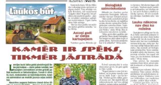 Attēls rakstam: Rēzeknes Vēstis: Kamēr ir spēks, tikmēr jāstrādā