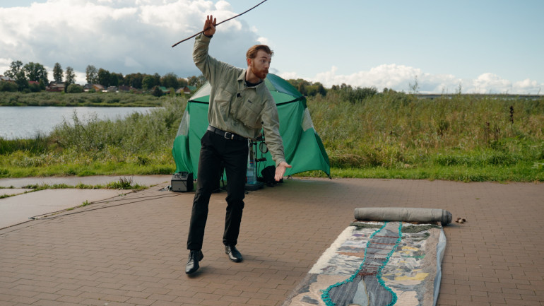 Ivars Utināns un "New East": Upes tūre.Daugava