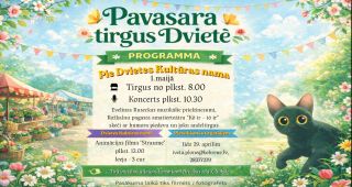 Attēls rakstam: Pavasara tirgus Dvietē