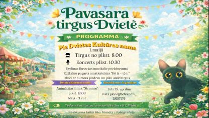 Attēls rakstam: Pavasara tirgus Dvietē