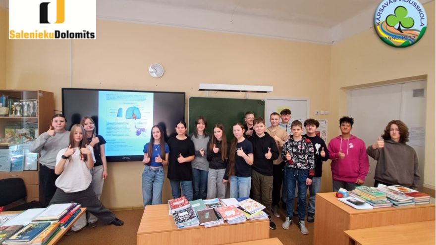 Attēls rakstam: Kārsavas vidusskolas saime saņem uzņēmēju dāvanu