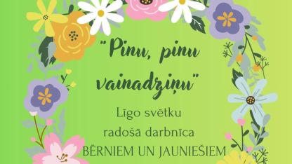 Attēls rakstam: Līgo vainadziņu darbnīca
