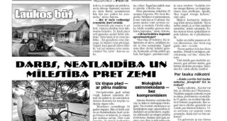 Attēls rakstam: Rēzeknes Vēstis: Darbs, neatlaidība un mīlestība pret zemi
