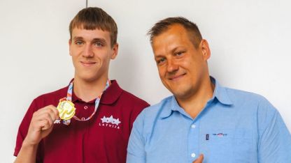 Attēls rakstam: Rugāju lolotais Eiropas čempions Markuss Aleksandrovs