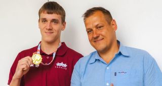 Attēls rakstam: Rugāju lolotais Eiropas čempions Markuss Aleksandrovs