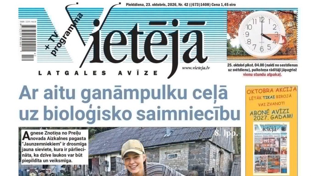Vietējā Latgales Avīze: Par novadniekiem un aktuālo Latgalē