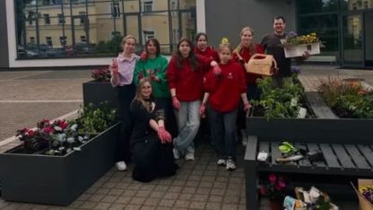 Attēls rakstam: Saules skolā lolo Plant&Paint dārzu
