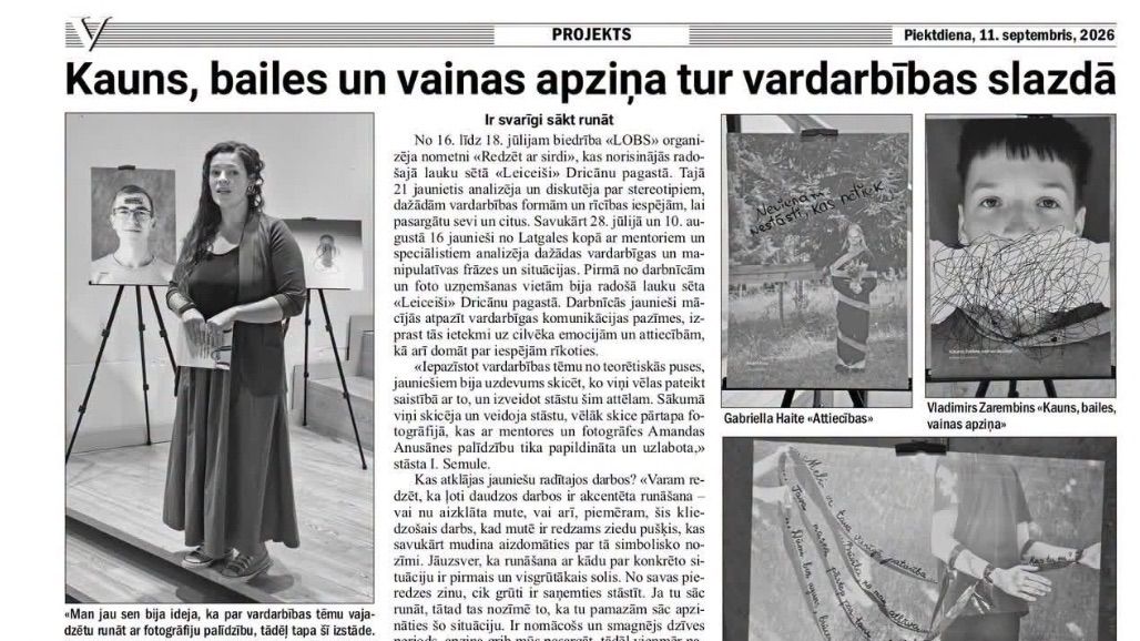 Vietējā Latgales Avīze: Kauns, bailes un vainas apziņa tur vardarbības slazdā