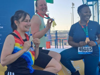 Vieglatlētes Vitas Ormanes Abu Dhabi dienasgrāmata