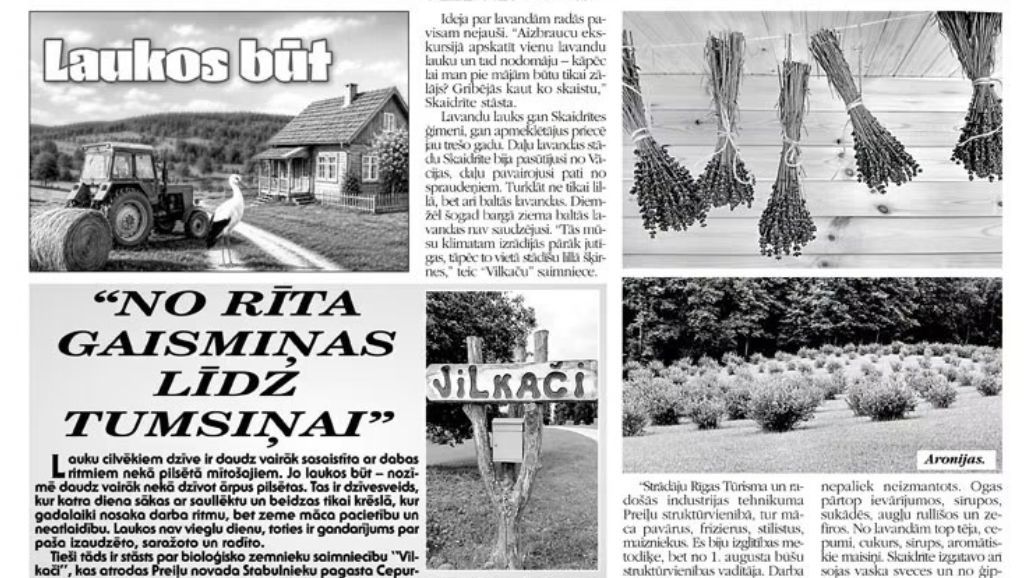 Rēzeknes Vēstis: No rīta gaismiņas līdz tumsiņai