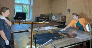 Attēls rakstam: Krāslavā restaurē grāfu Plāteru portretus