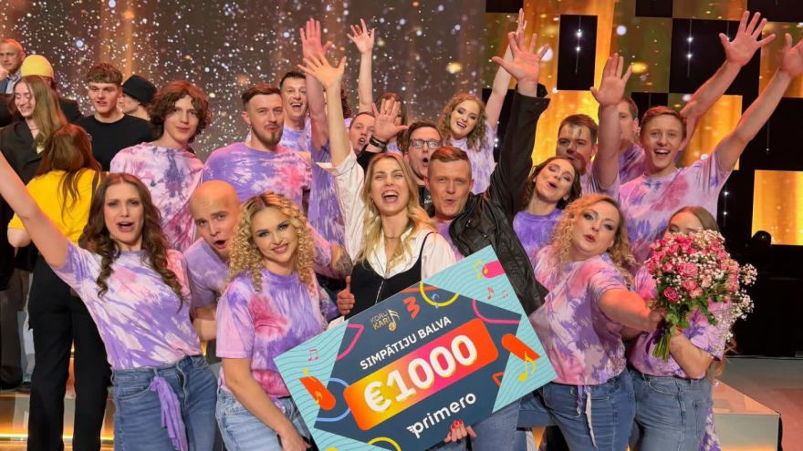Attēls rakstam: Preiļu purpura koris uzvar "Koru karos"