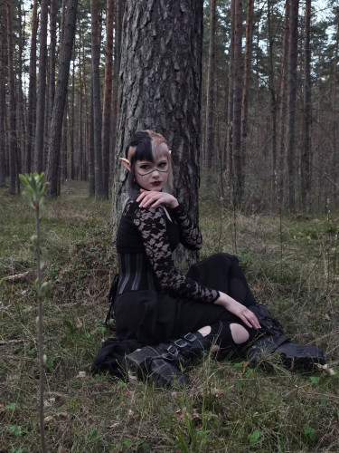 Catrin End jaunais fotoprojekts: Meža elfs