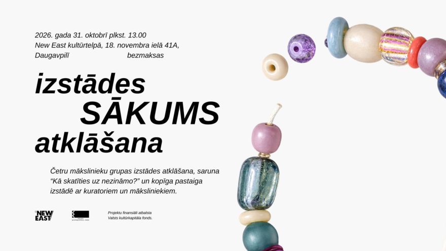 Attēls rakstam: Daugavpilī atklās četru mākslinieku izstādi "Sākums"