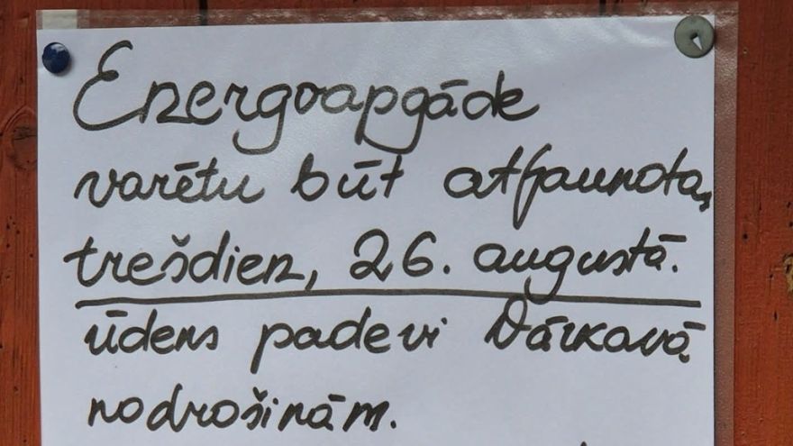 Attēls rakstam: Ja nav elektrības un radio...