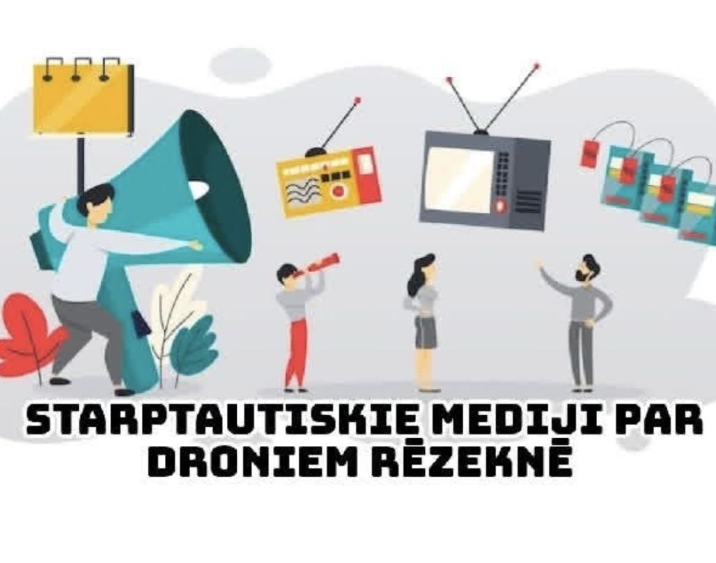 Ina Tuče: Ārvalstu mediji par droniem Latgalē