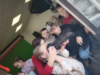 Radoša ciemošanās Santas Loginas darbnīcā