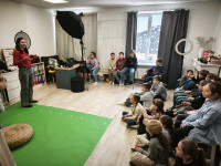 Radoša ciemošanās Santas Loginas darbnīcā