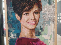 Bari pilsētā izstāde "Skati uz kino" no ... industriāliem materiāliem