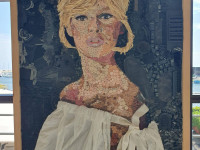 Bari pilsētā izstāde "Skati uz kino" no ... industriāliem materiāliem