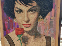 Bari pilsētā izstāde "Skati uz kino" no ... industriāliem materiāliem