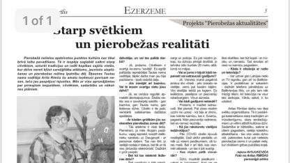 Attēls rakstam: "Ezerzeme": "Starp svētkiem un pierobežas realitāti"