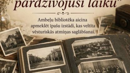 Attēls rakstam: Fotoalbumu izstāde Ambeļu bibliotēkā