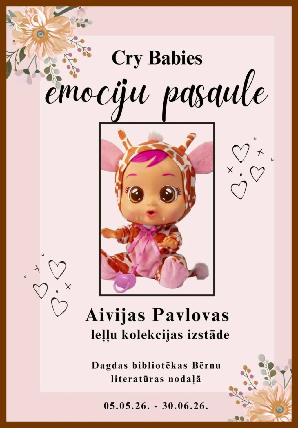 Aivijas Pavlovas leļļu kolekcija Dagdā